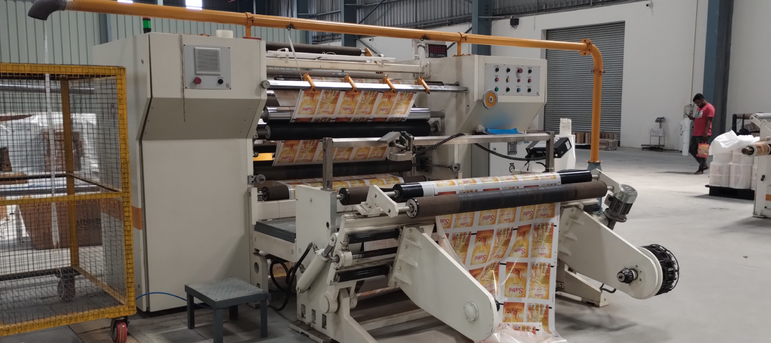 High Speed Slitter Rewinder