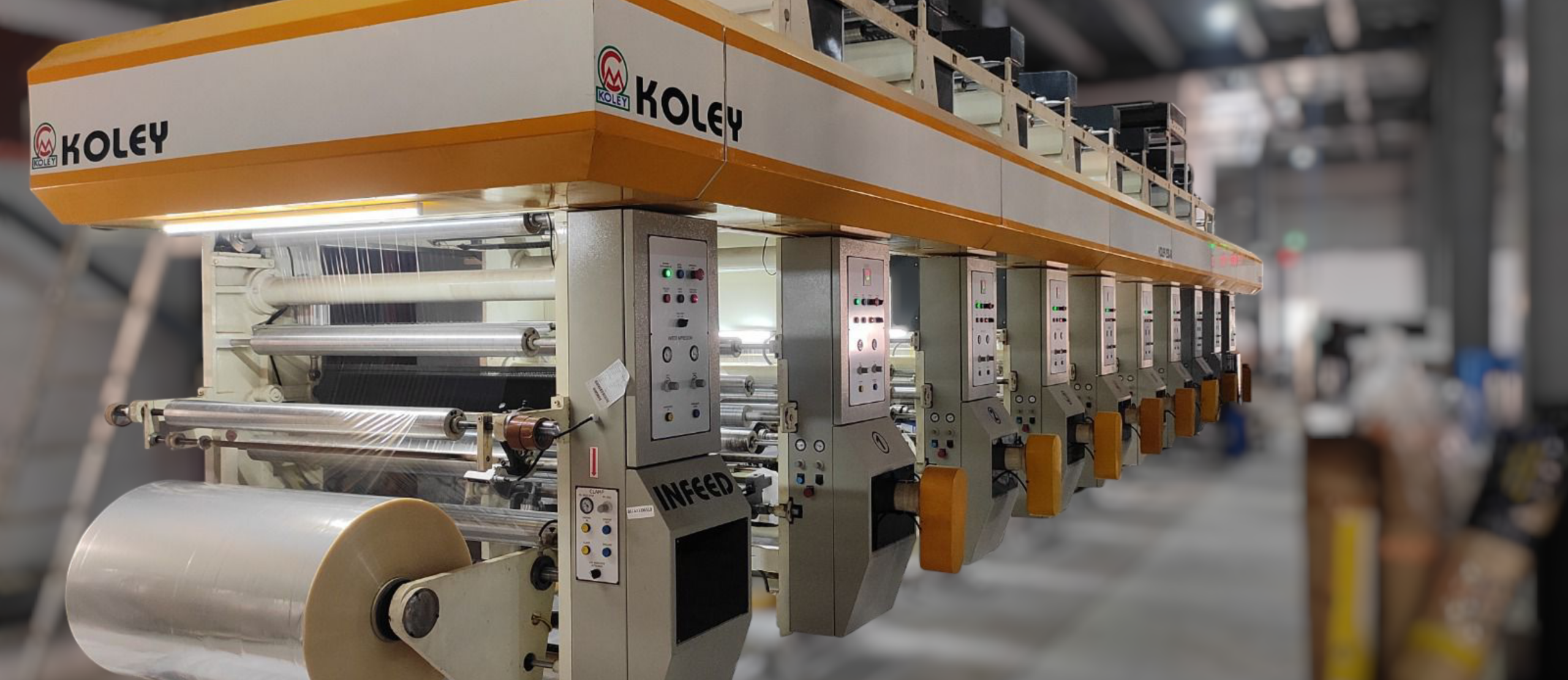 High Speed Shaftless Rotogravure Printing Machine